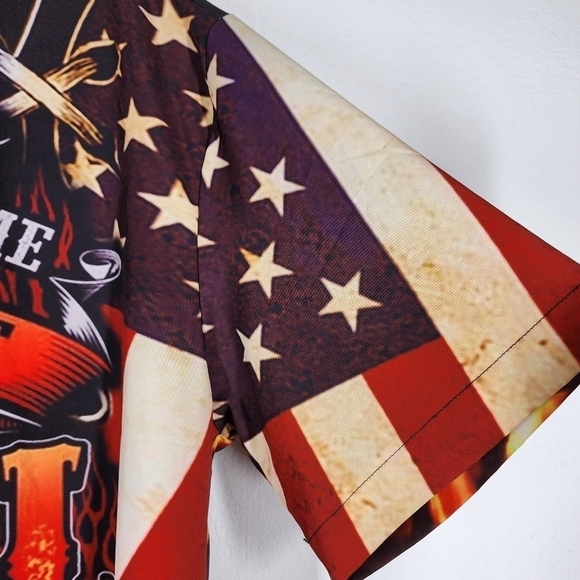 "IF YOU NEED ME I'LL BE AT THE GRILL"  SHORT SLEEVE SHIRT - Picture 6 of 7